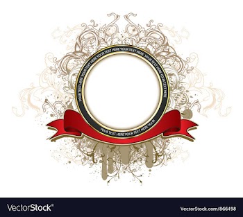 Gold label vector image