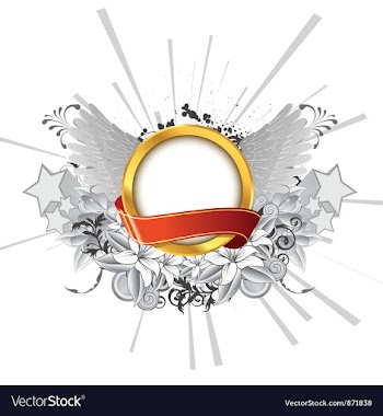 Gold label vector image