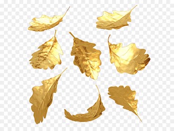 Gold leaf 3D computer graphics - others 