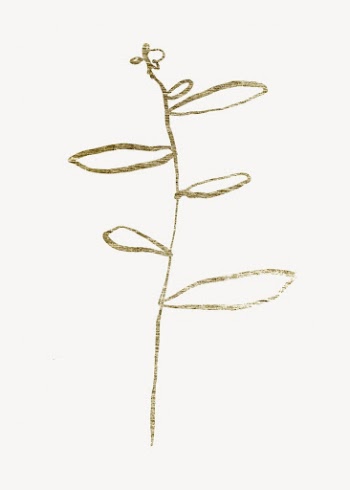 Gold leaf, botanical glittery design | Free Photo - rawpixel