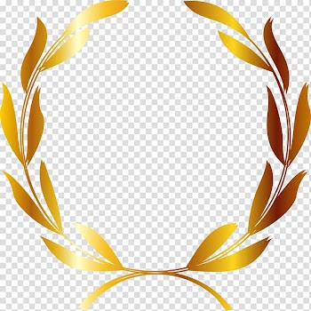 Gold leaf , Ear Rice Wheat , Golden rice frame transparent background PNG clipart