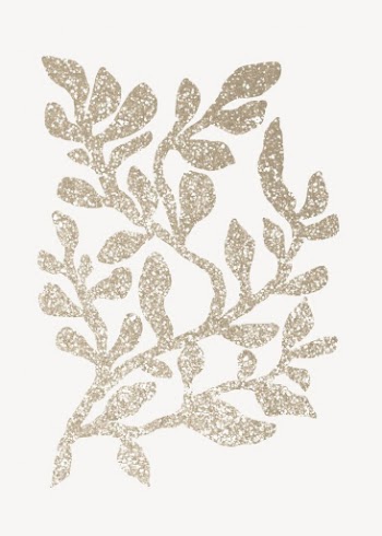 Gold leaf, glittery botanical design | Free Photo - rawpixel