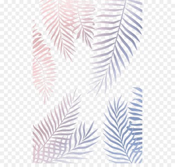 Gold Leaf Wallpaper - Star color palm leaf 