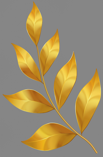 Gold Leaves PNG Clipart | Gallery Yopriceville - High-Quality ...