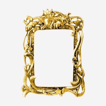 Gold lion frame, vintage decoration | Free Photo - rawpixel