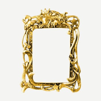 Gold lion vintage frame, decoration | Free PSD - rawpixel