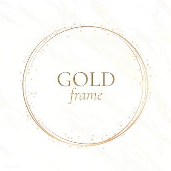 Gold luxury frame | Free stock vector - 588636