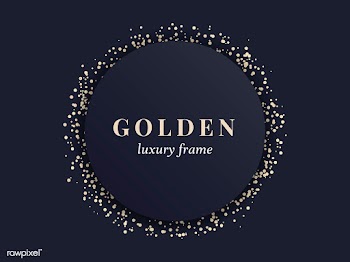 Gold luxury frame | Free stock vector - 588667