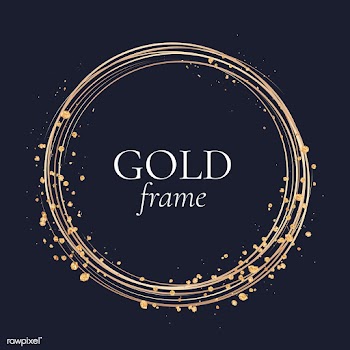 Gold luxury frame | Free stock vector - 588678