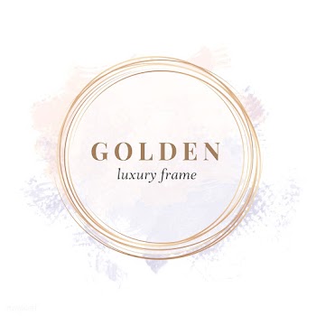 Gold luxury frame | Free stock vector - 588696