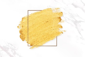 Gold makeup smudge | Free stock psd mockup - 592339