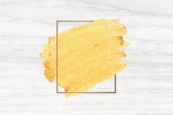 Gold makeup smudge | Free stock vector - 592302