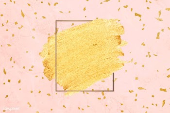 Gold makeup smudge | Free stock vector - 592335