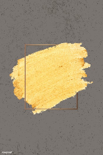 Gold makeup smudge | Free stock vector - 592374