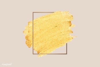 Gold makeup smudge | Free stock vector - 592432