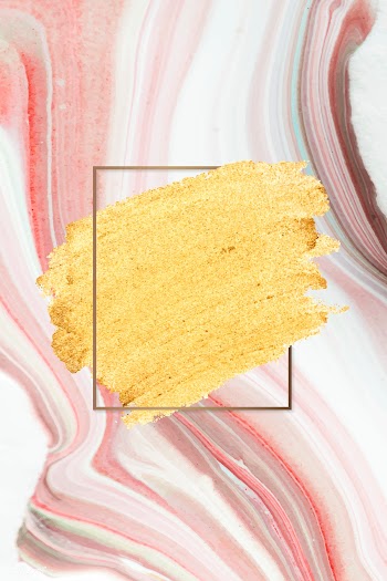 Gold makeup smudge | Free stock vector - 592510