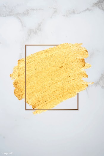 Gold makeup smudge | Free stock vector - 592532