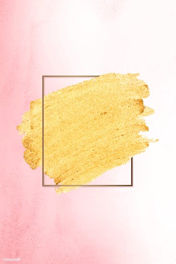 Gold makeup smudge | Free stock vector - 592563