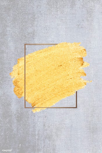Gold makeup smudge | Free stock vector - 592577