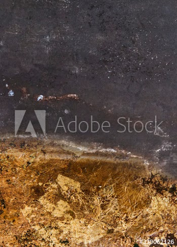 Gold marbled pattern
