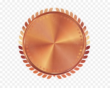 Gold medal Award - Vector painted Medals 
