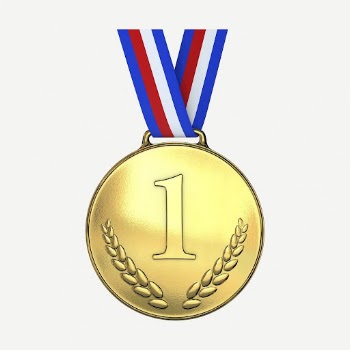 Gold medal clipart, collage element | Free PSD - rawpixel