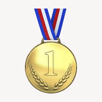 Gold medal clipart, illustration vector. | Free Vector - rawpixel