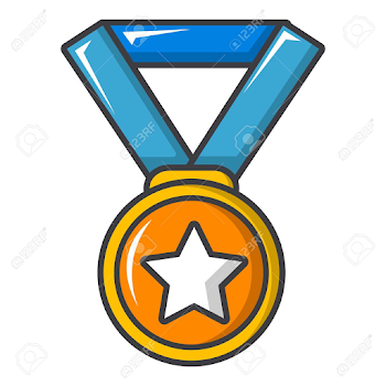 Gold Medal Icon. Cartoon Illustration Of Gold Medal Vector Icon ...