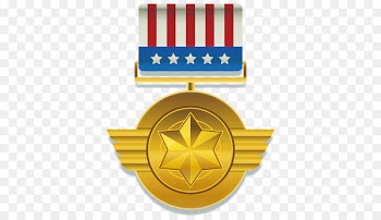 Gold medal Order Euclidean vector Adobe Illustrator - Vector gold star medal of honor 