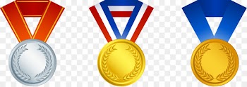 Gold medal Trophy Award Clip art - Medals 