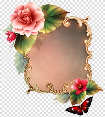 Gold mirror frame illustration, Blessing Morning God bless you, good morning transparent background PNG clipart