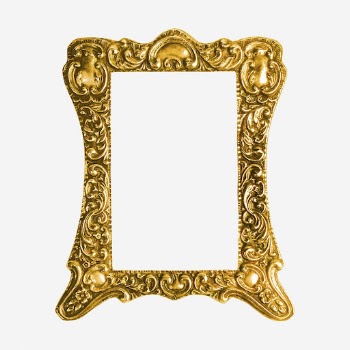 Gold mirror frame, vintage decor | Free Photo - rawpixel