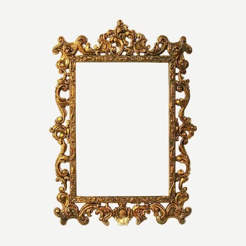 Gold mirror vintage frame, decor | Free PSD - rawpixel