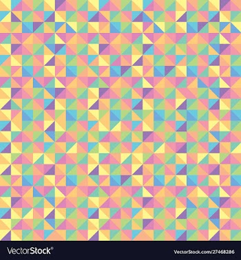 Gold mosaic seamless abstract background vector image