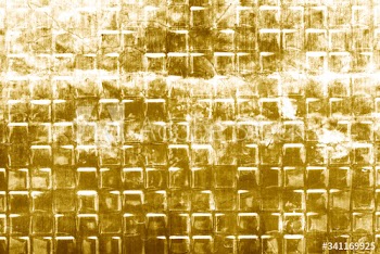 Gold mosaic texture