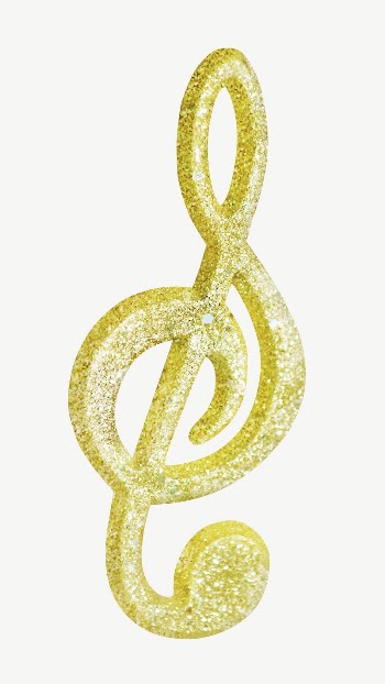 Gold music note  collage | Free PSD - rawpixel