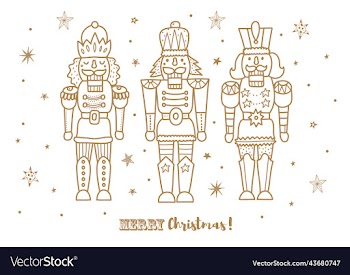 gold nutcracker
