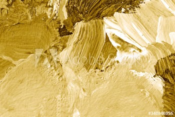 Gold paint brushstroke