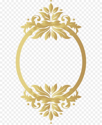 Gold Pattern - Gold pattern frame 