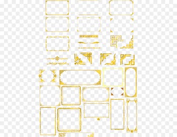 Gold Pattern - Golden border 