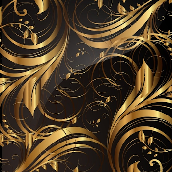 Gold pattern patterns 01 vector Free vector in Encapsulated ...