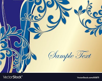 Gold pattern vector image