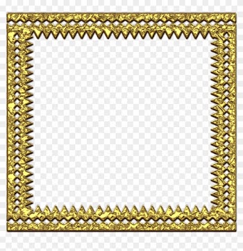 Gold Png Frame By Theartist100 On Deviantart - Picture Frame