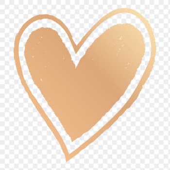 Gold png heart icon, illustration in doodle… | Free stock illustration | High Resolution graphic