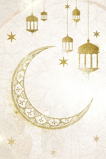 Gold Ramadan crescent moon background | Free Photo - rawpixel