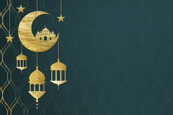 Gold Ramadan lanterns border background | Free Photo - rawpixel