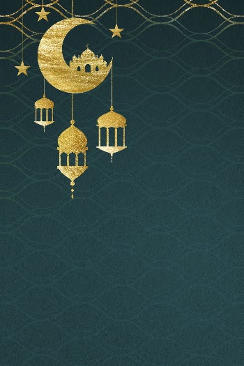 Gold Ramadan lanterns border background | Free Photo - rawpixel
