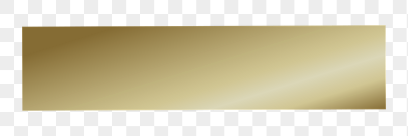 Gold rectangle shape png sticker, | Free PNG - rawpixel