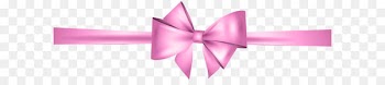 Gold Ribbon Clip art - Pink Bow PNG Clip Art 