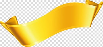 Gold ribbon illustration, Ribbon Gold , Gold ribbon design transparent background PNG clipart